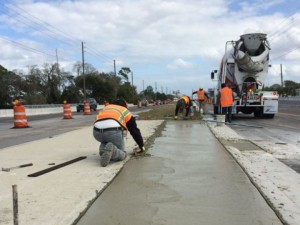 Paving work
